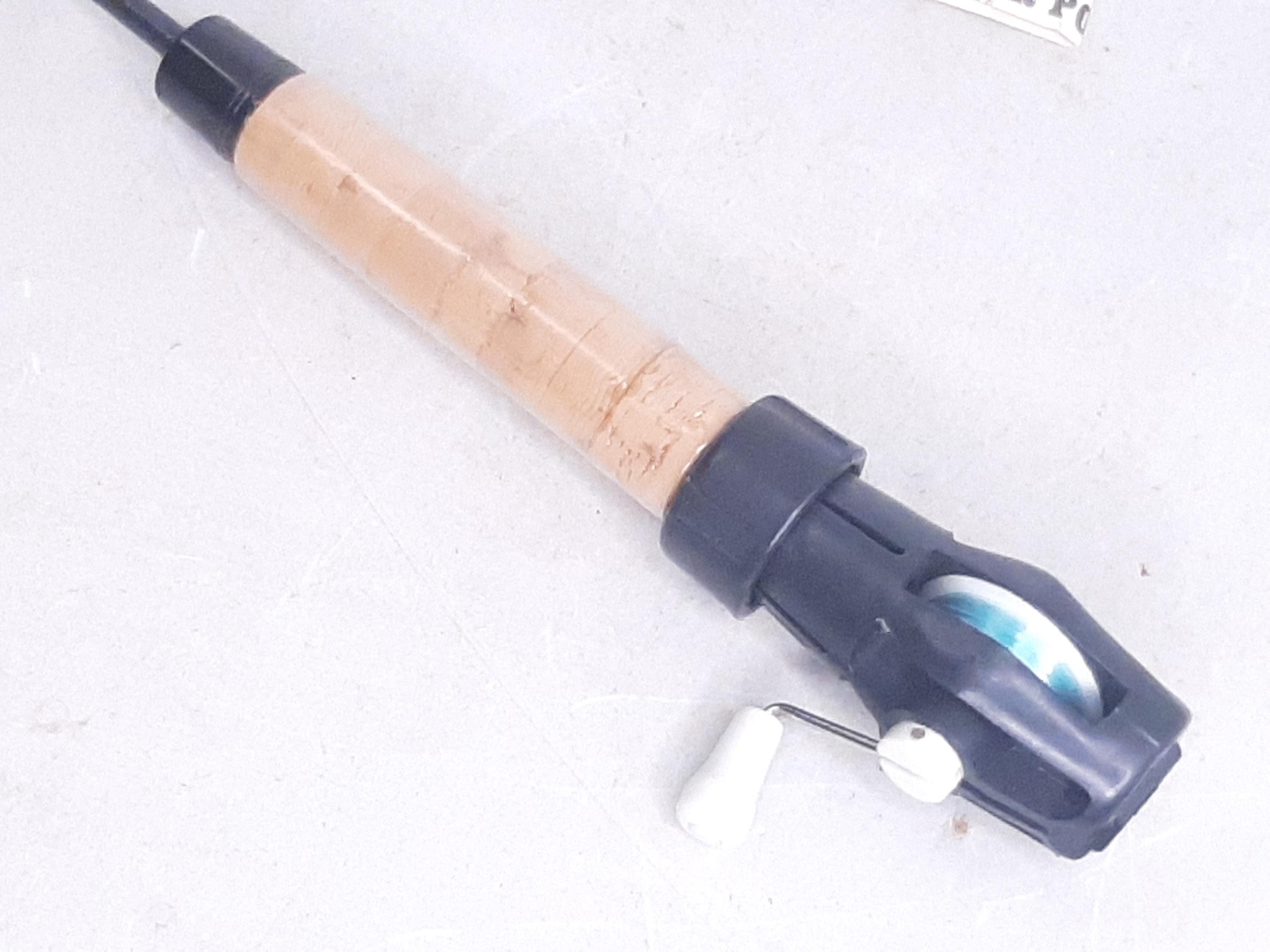 bruin fishing pole Vintage Bruin Power Pole SP032 2 Section Telescoping Fishing Rod With  Internal Line Guide and Integrated Reel, Only 3' Long-claims 3'2
