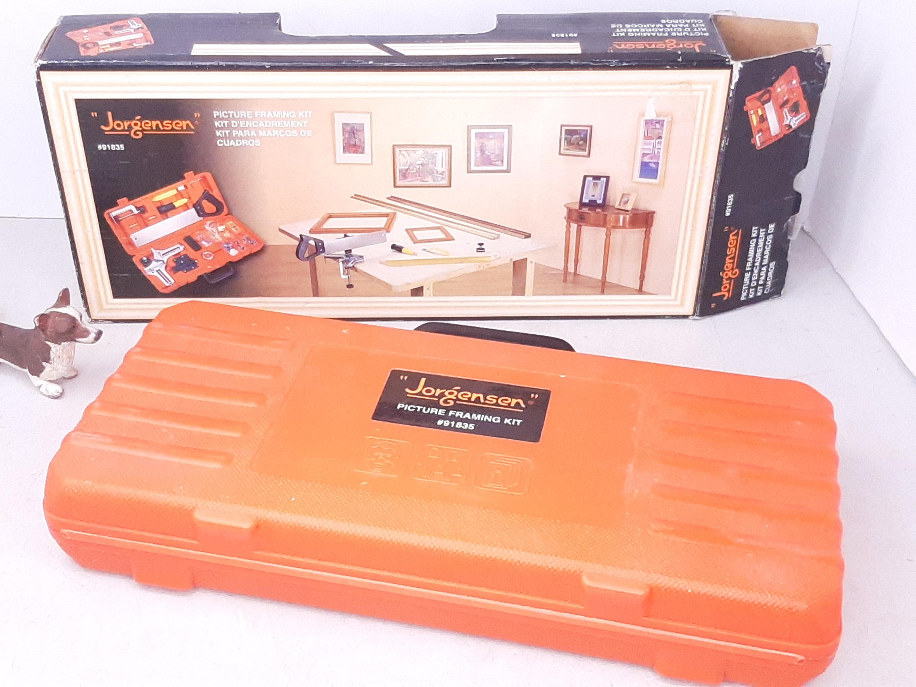 Jorgensen Picture Framing Kit #91835 in Case With Box, Nearly