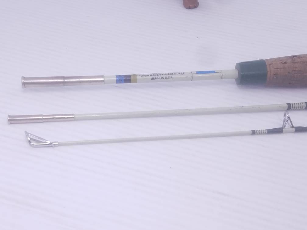 Vintage Zebco Pack Rod, Zebco Model 4443, 3 Piece, 4'6