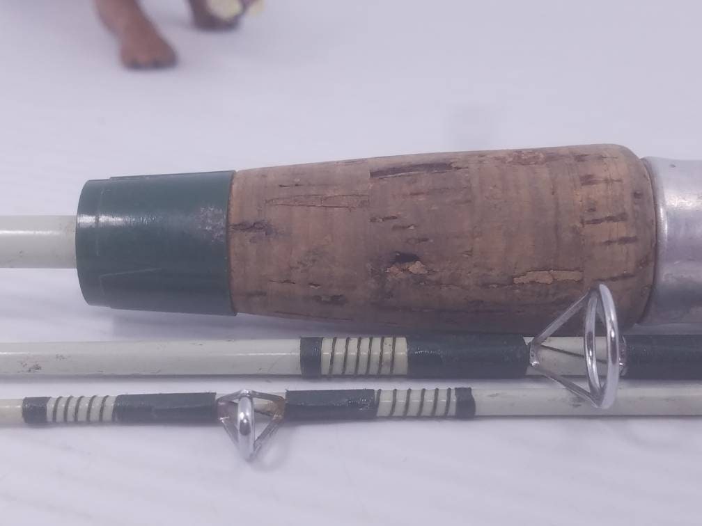 Vintage Zebco Pack Rod, Zebco Model 4443, 3 Piece, 4'6