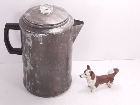 Vintage Aluminum 20 Cup Coffee 
