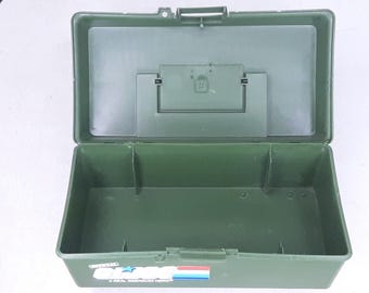 Vintage Woodstream Official G.I. Joe Tackle Box, Missing Interior
