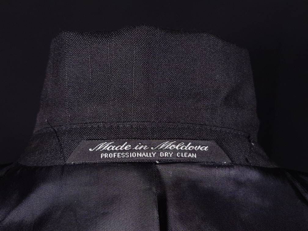 Vintage Kilburne and Finch Sport Coat, 40R, Black, 2 Button Vintage Kilburne and Finch Sport Coat, 40R, Black, 2 Button