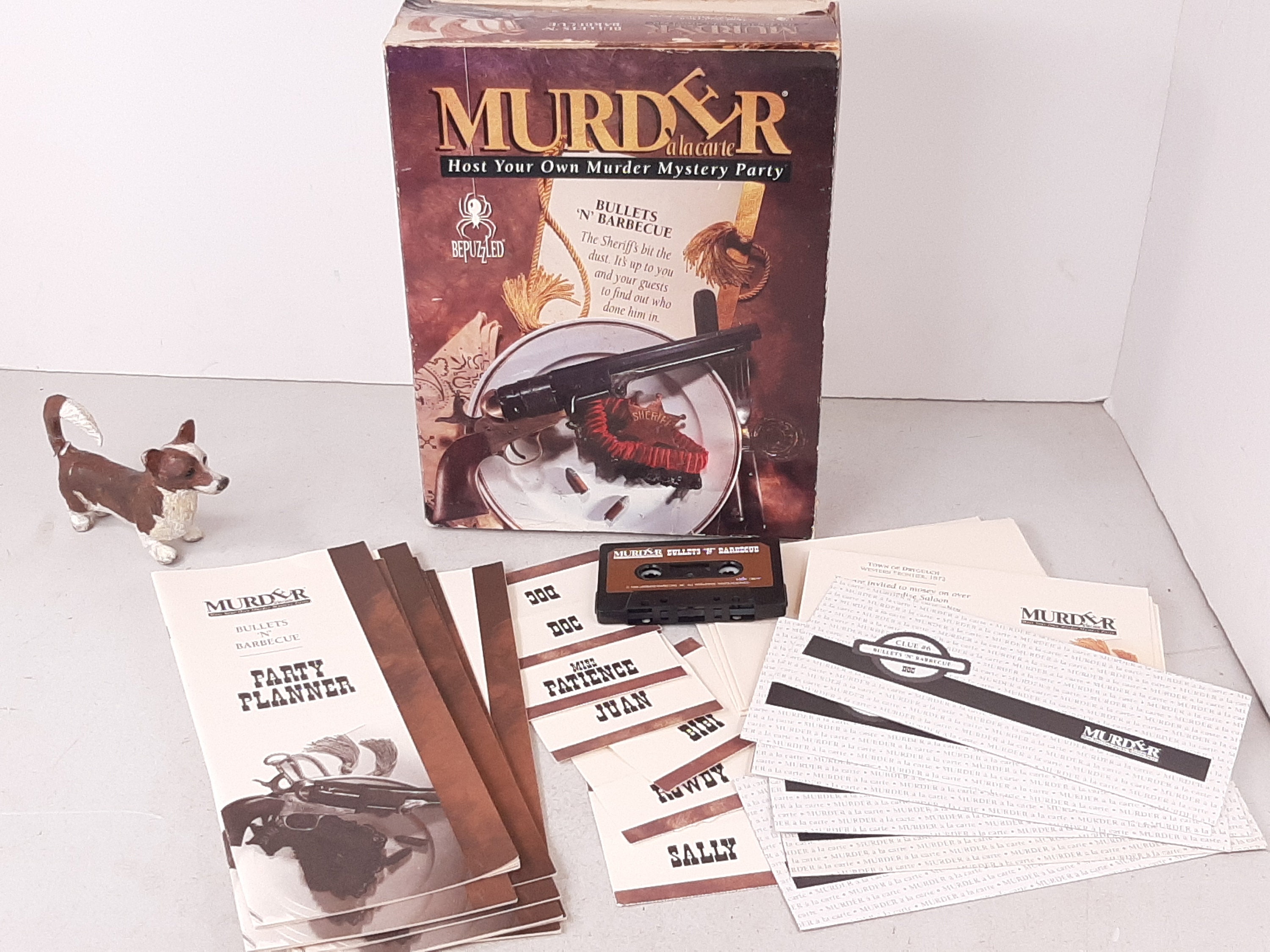 Vintage Murder a LA Carte by Bepuzzled. Bullets 'N' Barbecue