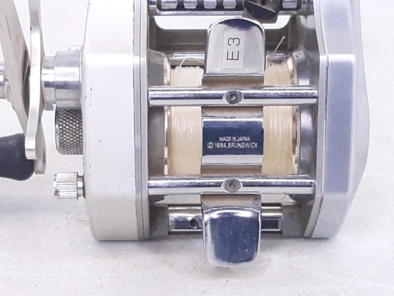Vintage 1984 Zebco Brunswick Quantum 1420MG Baitcasting Reel Made