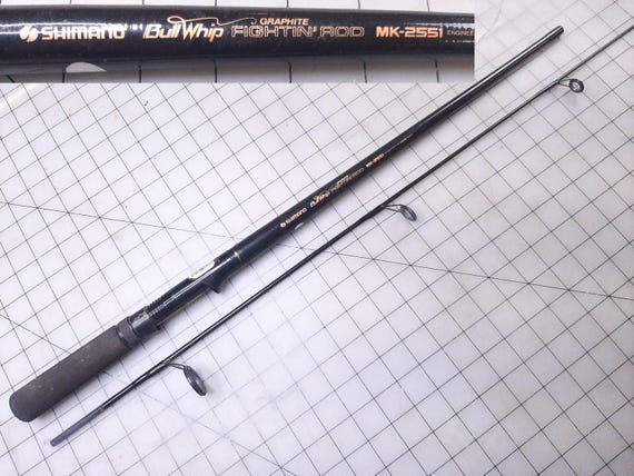Vintage Shimano Bull Whip Fightin Rod MK 2551 Spinning Rod