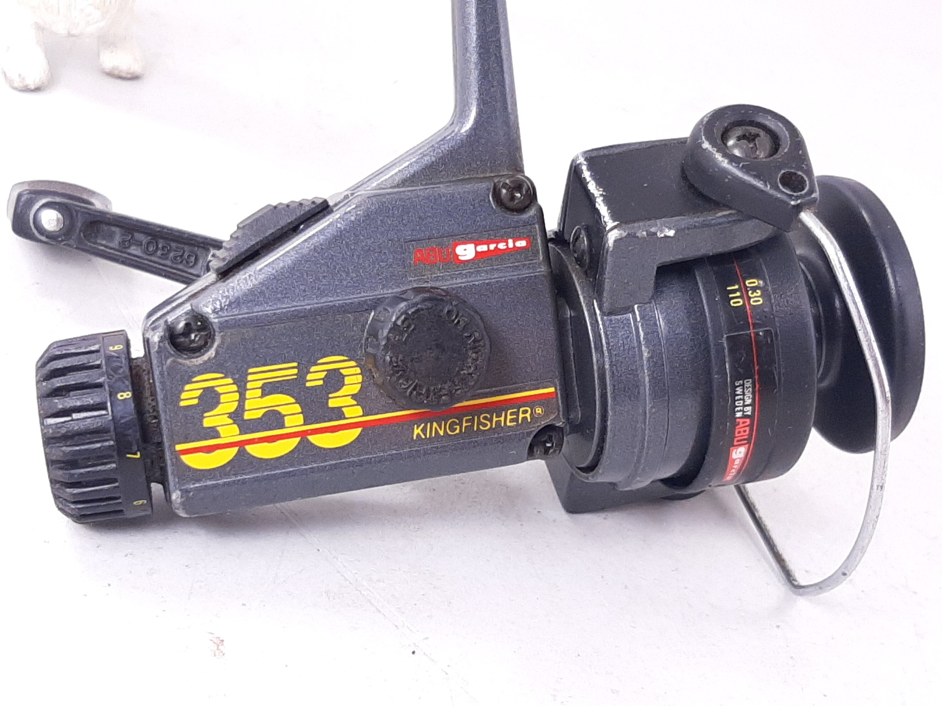 Vintage Abu Garcia Kingfisher 353 Spinning Reel, Very Good Vintage Abu Garcia Kingfisher 353 Spinning Reel, Very Good