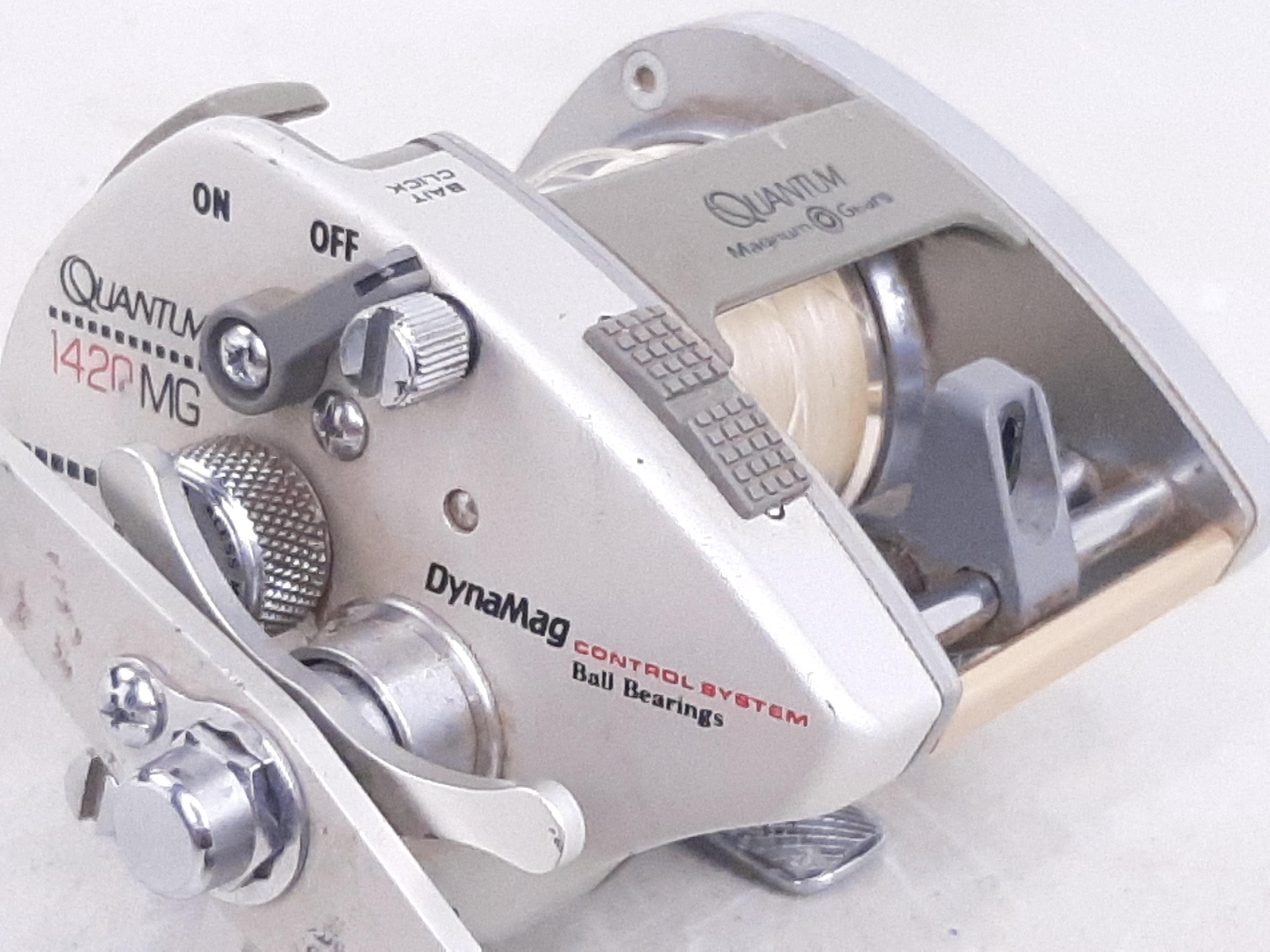 Vintage 1984 Zebco Brunswick Quantum 1420MG Baitcasting Reel Made