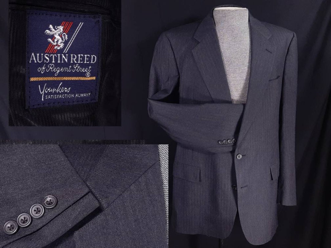 AUSTIN REED 　濃紺 トレンチコート wnc オースチンリード AustinReed コート S 黒 中綿 ライナー