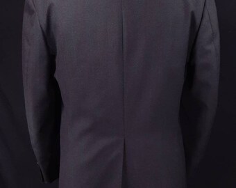 Vintage Kilburne and Finch Sport Coat, 40R, Black, 2 Button Vintage Kilburne and Finch Sport Coat, 40R, Black, 2 Button