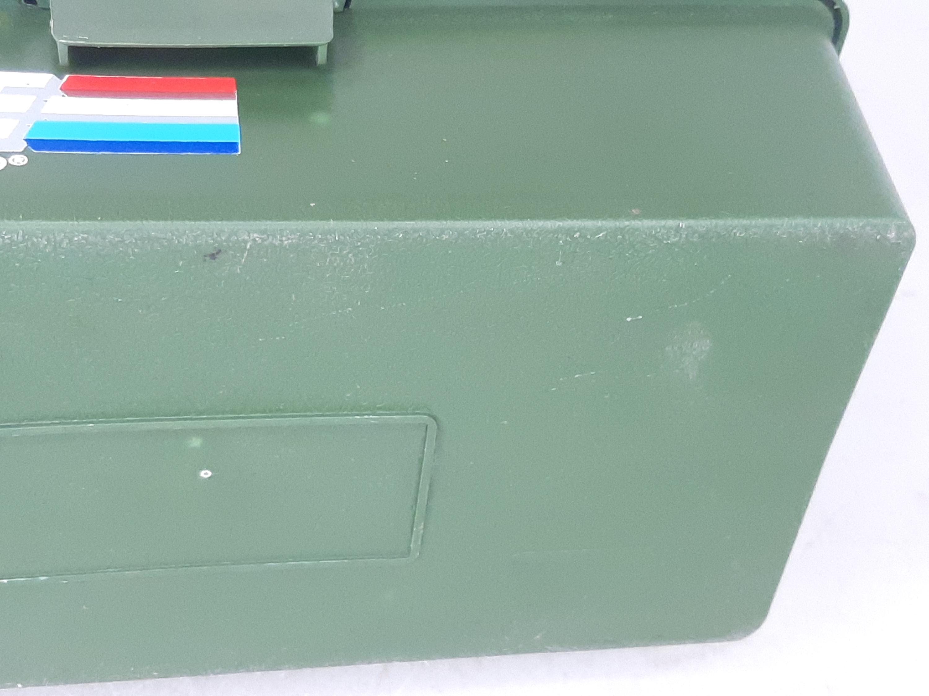 Vintage Woodstream Official G.I. Joe Tackle Box, Missing Interior