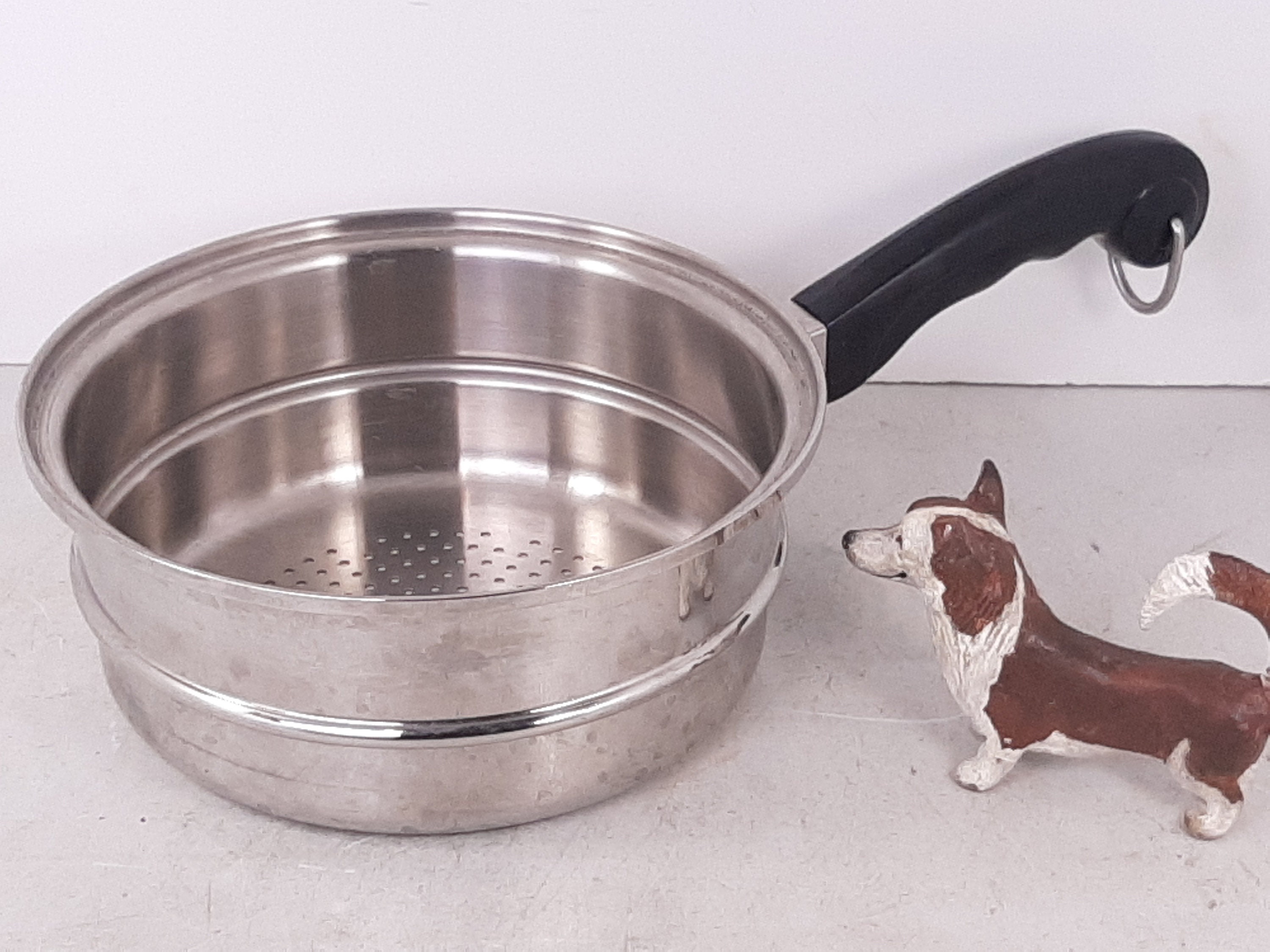 Vintage Saladmaster 3qt Stainless Steel Steamer Pan, No Lid