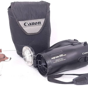 Vintage Canon Photura 135 Caption 35mm Film Camera, 38-135mm Auto