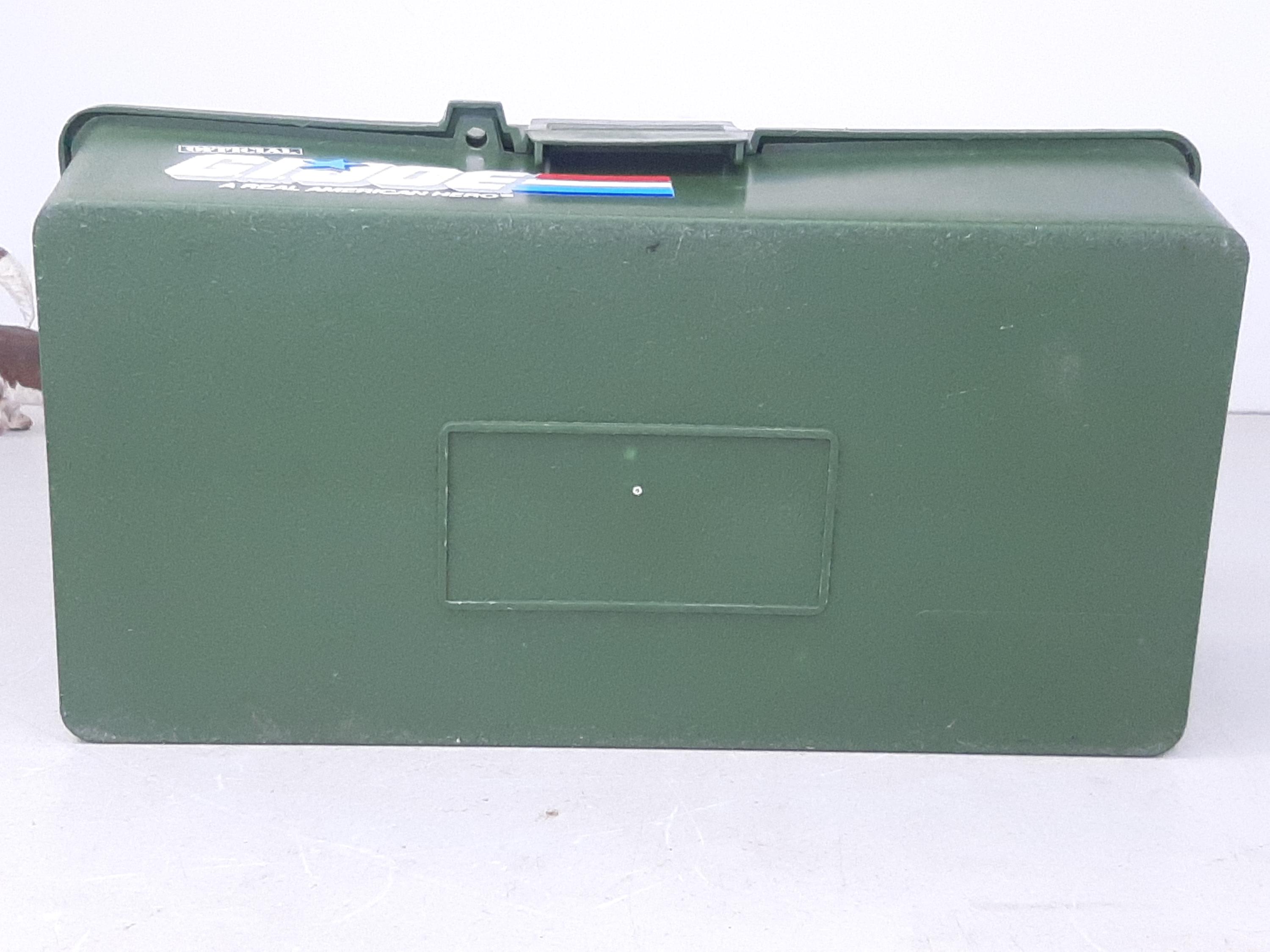 Vintage Woodstream Official G.I. Joe Tackle Box, Missing Interior