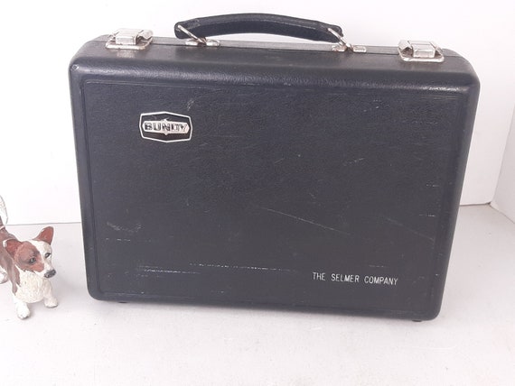 Vintage Selmer Bundy 577 Resonite Clarinet With Case, Split Cork