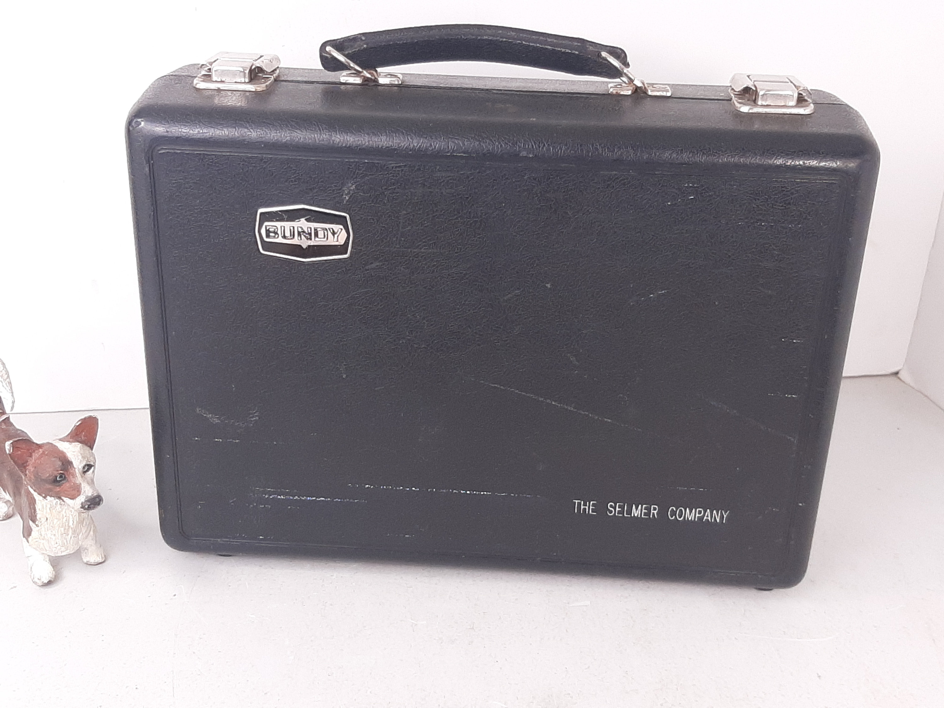 Vintage Selmer Bundy 577 Resonite Clarinet With Case, Split Cork