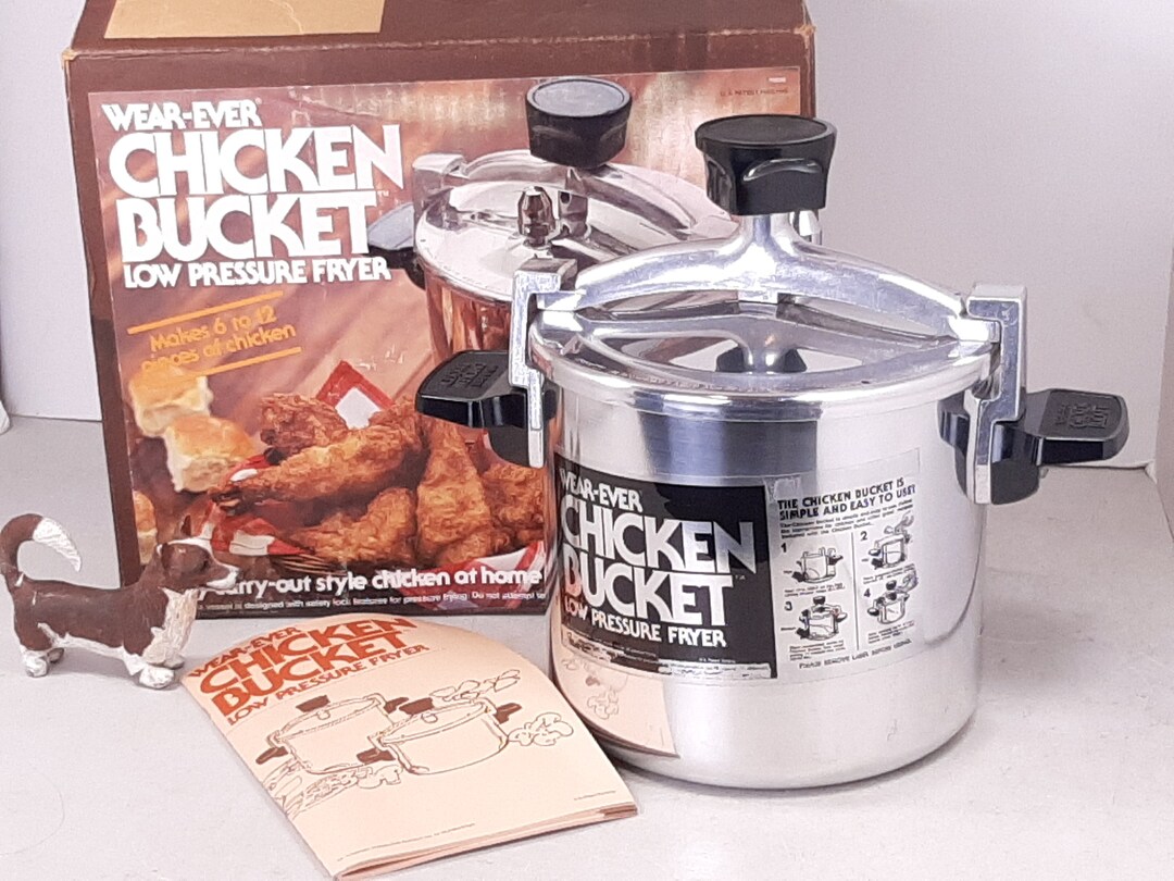 Vintage Wear Ever Chicken Bucket 6qt Model 90026 With Etsy