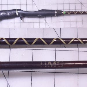 Vintage Fenwick HMG Graphite Casting Rod With Fuji Pistol