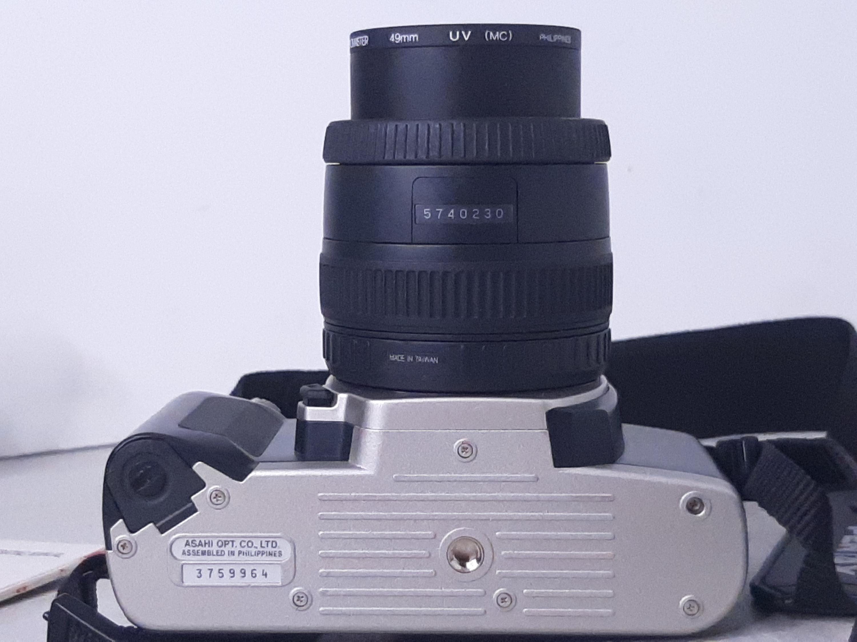 Vintage Pentax ZX-M SLR 35mm Film Camera With SMC Pentax-a 35-80mm