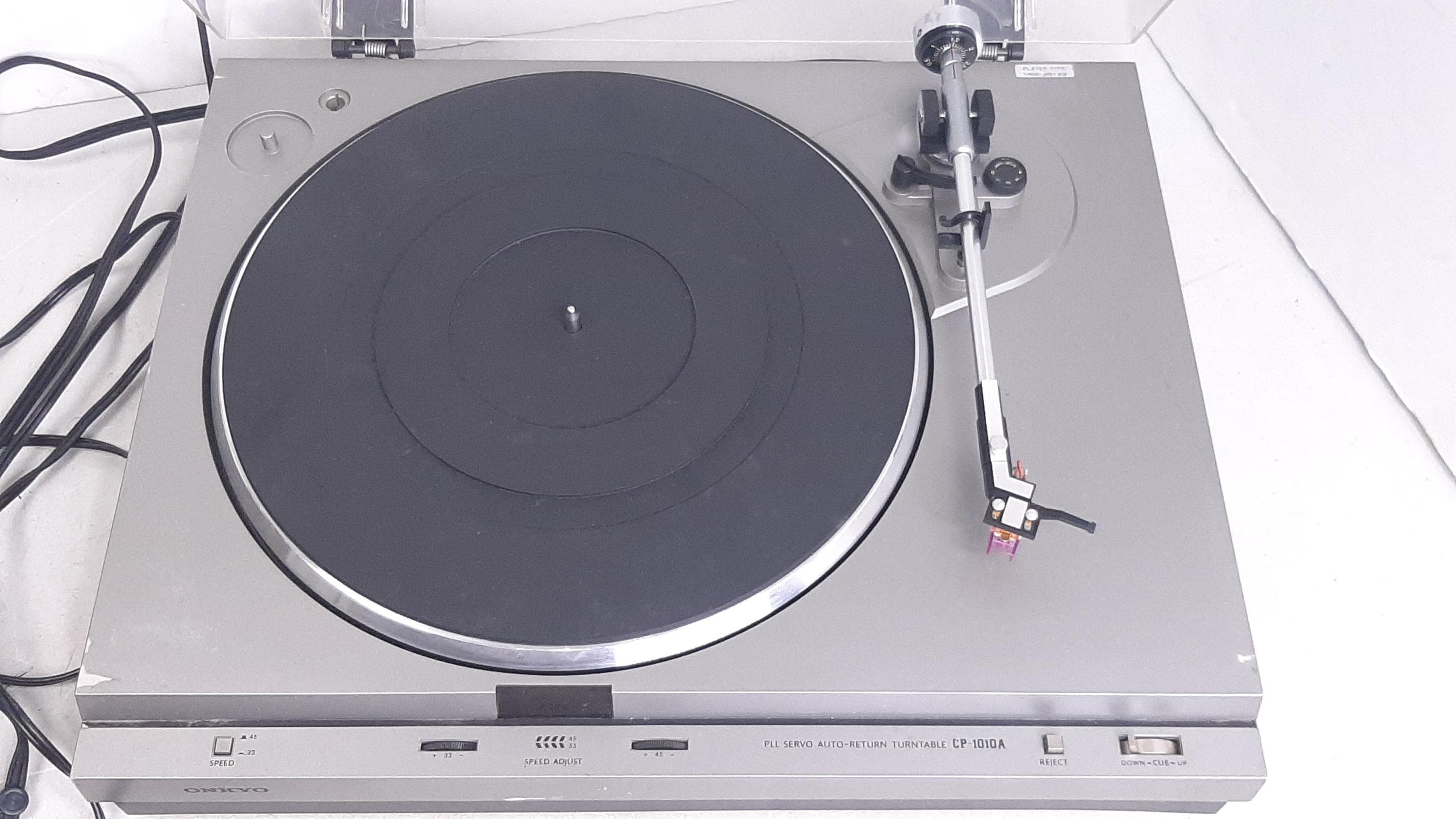 Vintage Onkyo CP-1010A PLL Servo Auto-return Turntable With Empire