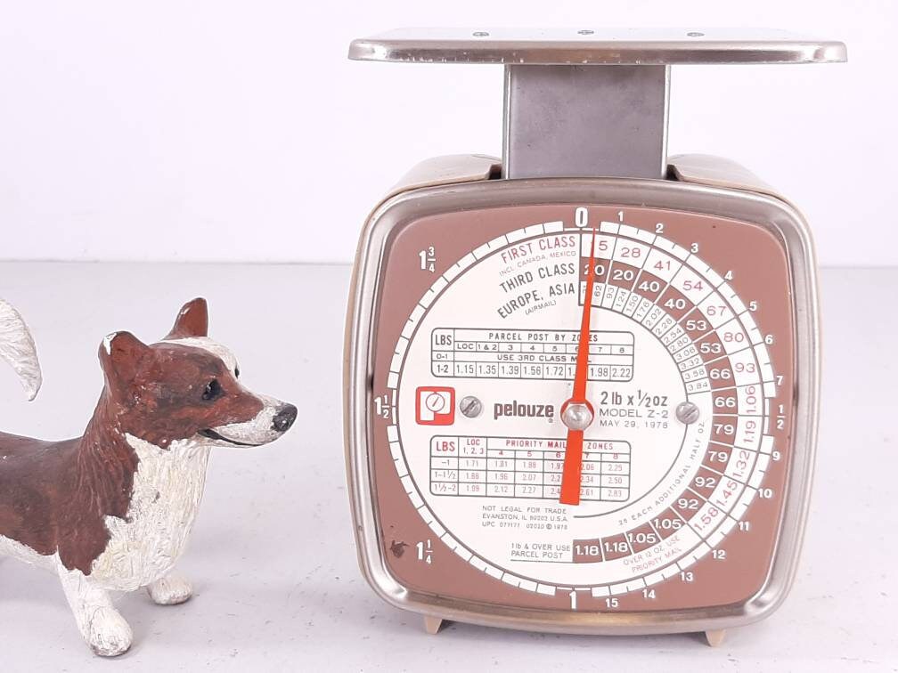 Vintage May 1978 Pelouze Postal Scale Model Z-2 for Display, 2lb