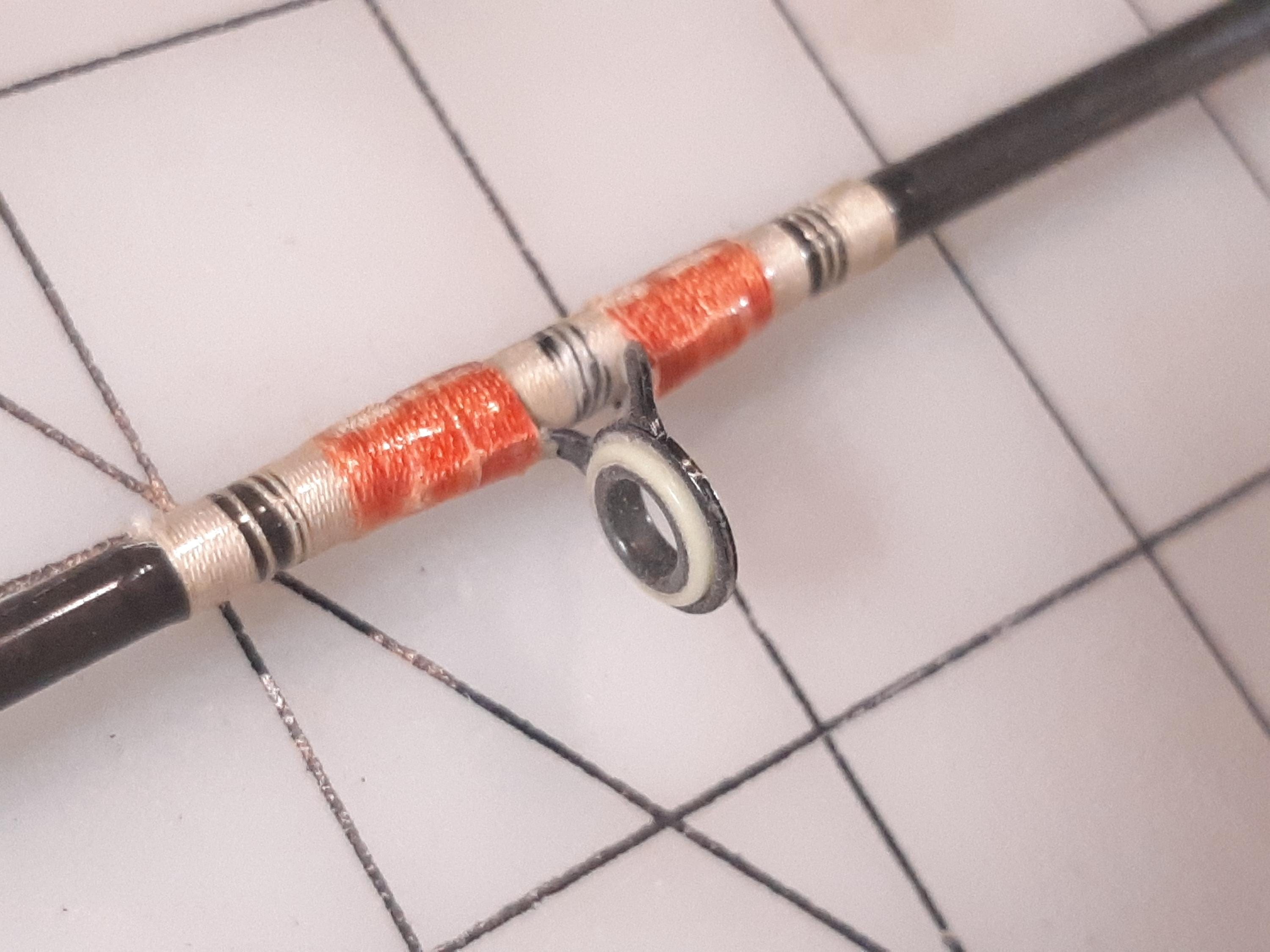 Vintage 1pc Graphite Casting Rod With Lew's Fuji Pistol Grip