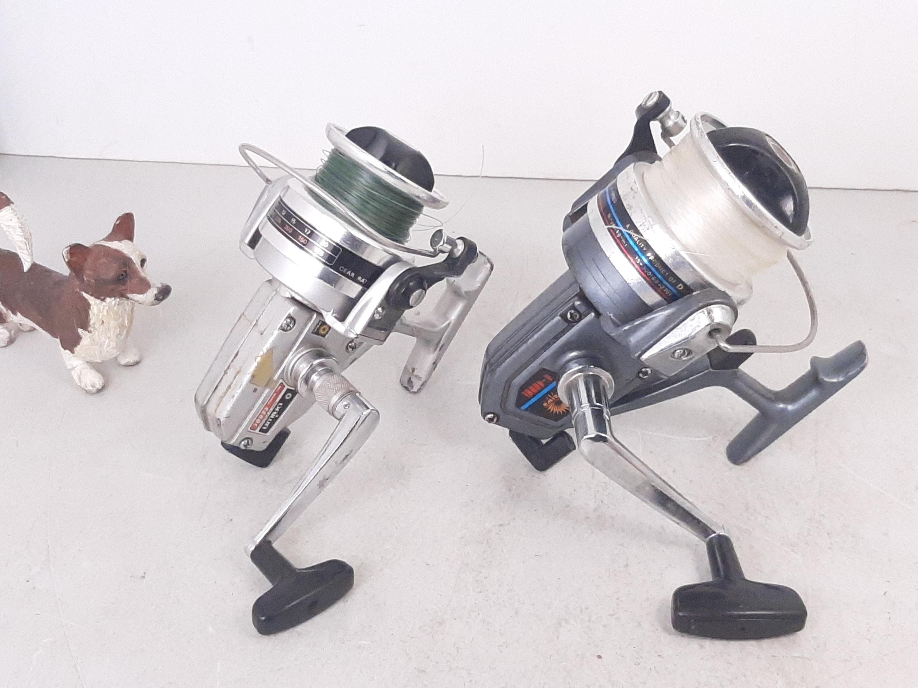 Two Vintage Daiwa Spinning Reels, Daiwa 2500C & Daiwa A-400RL