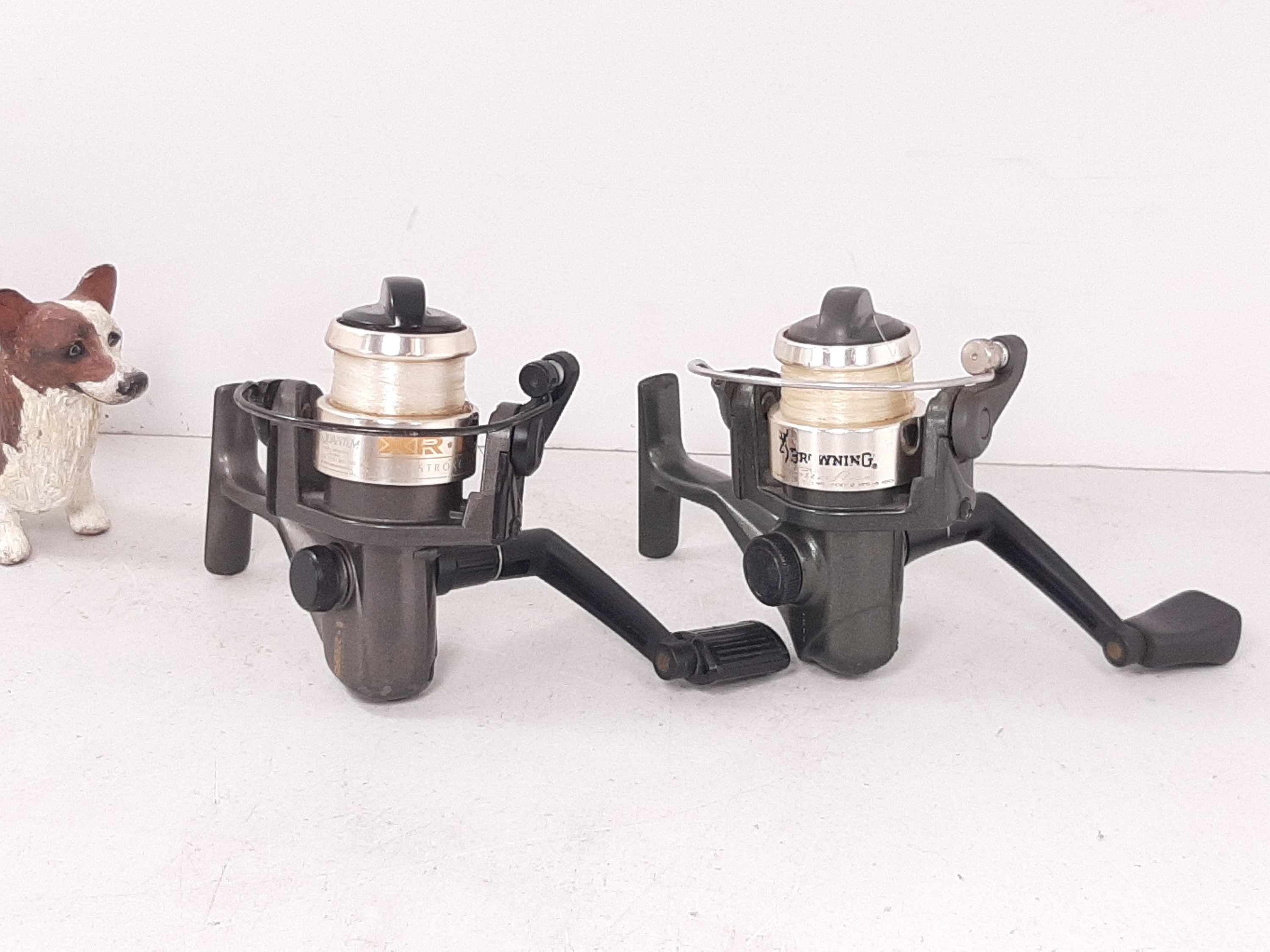 Pair of Vintage Ultra Light Spinning Reels, Zebco Quantum XR-1 Longstroke &  Browning Silaflex 1000, Very Good Condition, Soft Bail Spring -   Singapore