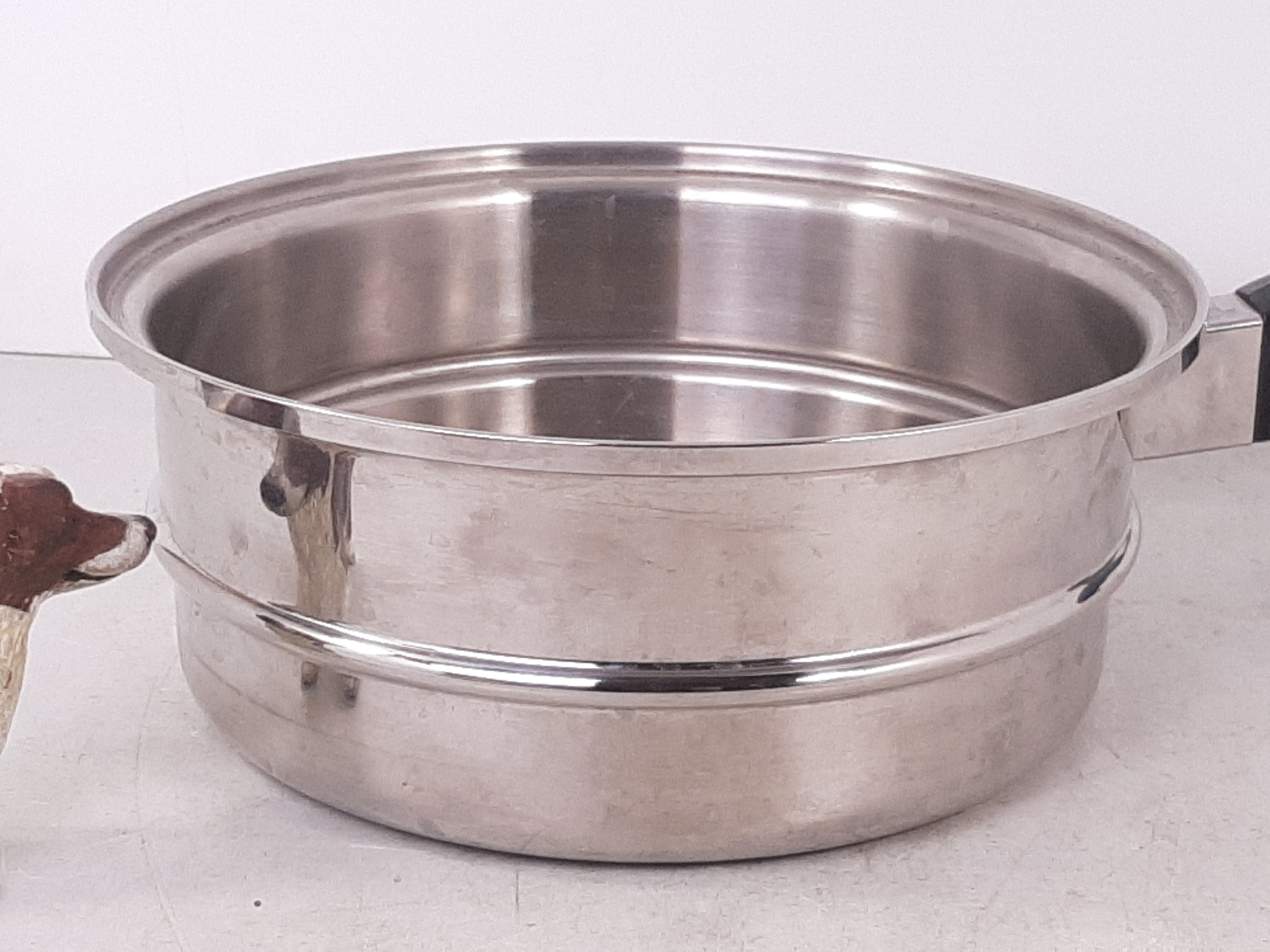 Vintage Saladmaster 3qt Stainless Steel Steamer Pan, No Lid