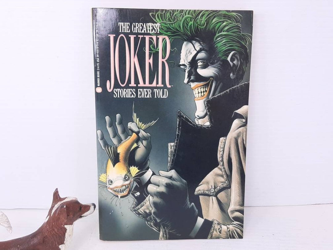 Vintage 1989 Warner Bros. the Greatest Joker Stories Ever Told Paperback  Graphic Novel, Fair Condition, Stains, Aging and Wear, Complete - Etsy