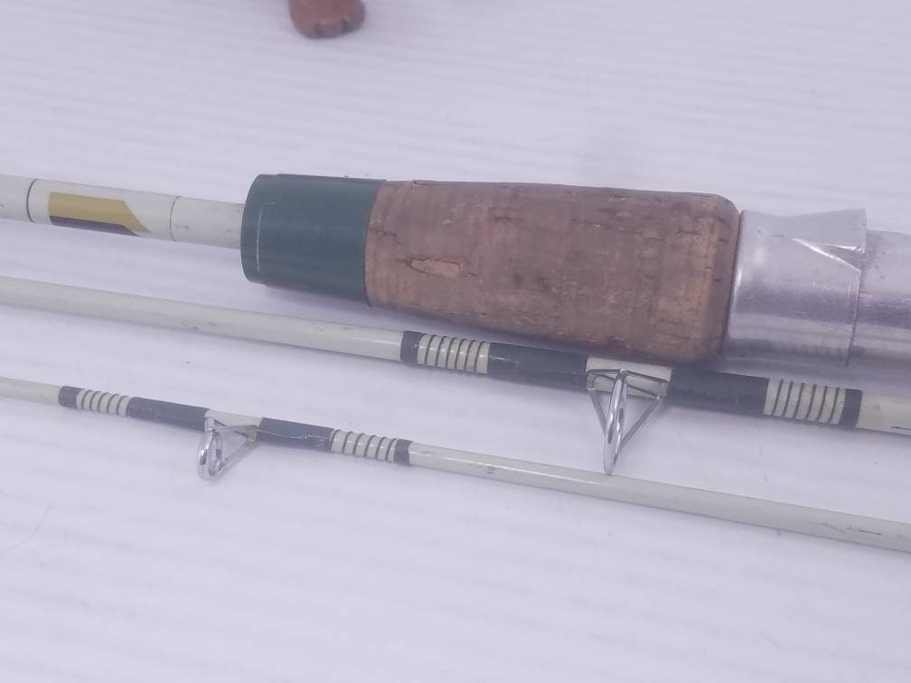 Vintage Zebco Pack Rod, Zebco Model 4443, 3 Piece, 4'6