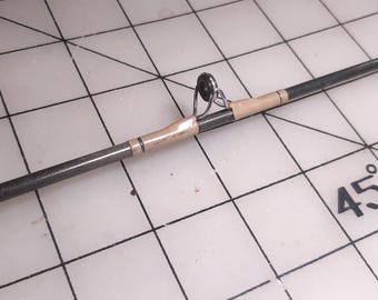 Vintage Bass Pro Shops 1pc Graphite Casting Rod With Lew's