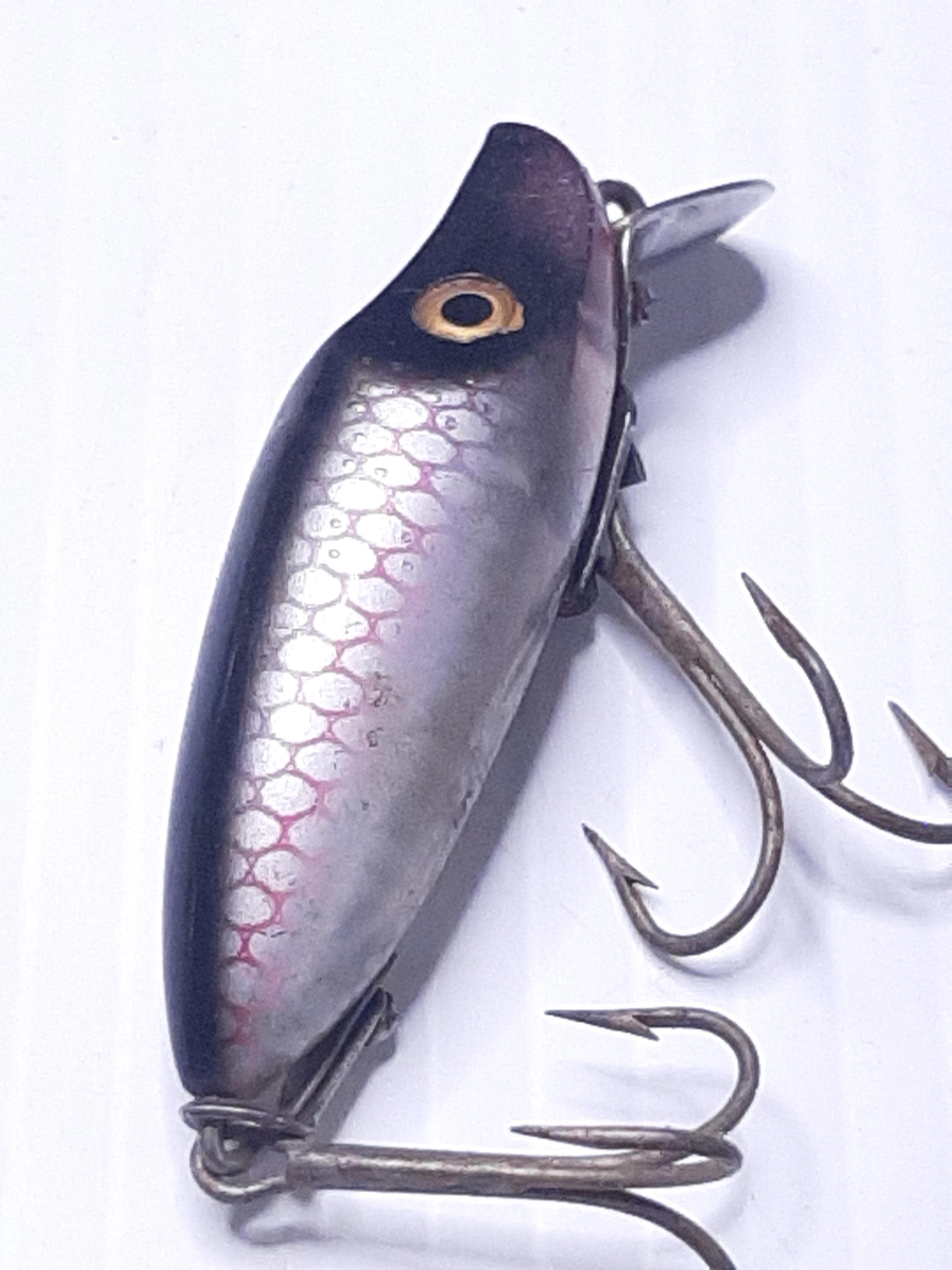 Leurre Vintage Heddon River Runt Spook - Rare Double Crochet