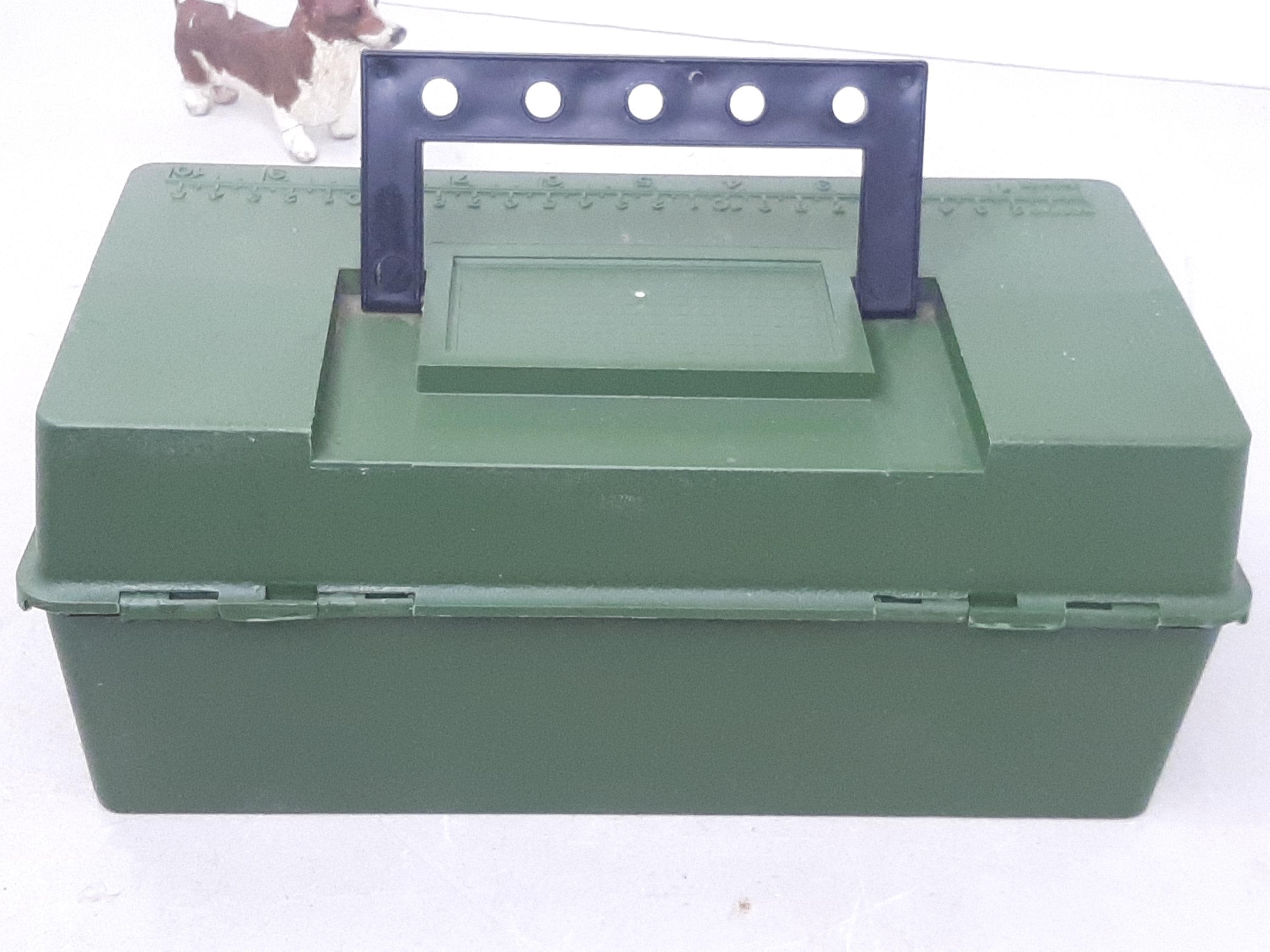 Vintage Woodstream Official G.I. Joe Tackle Box, Missing Interior