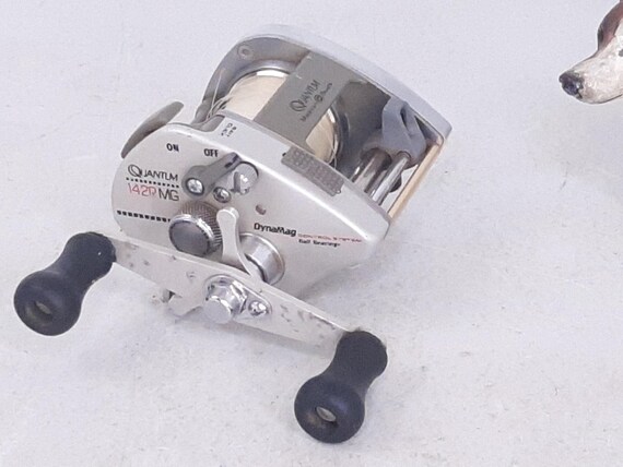 Vintage 1984 Zebco Brunswick Quantum 1420MG Baitcasting Reel Made