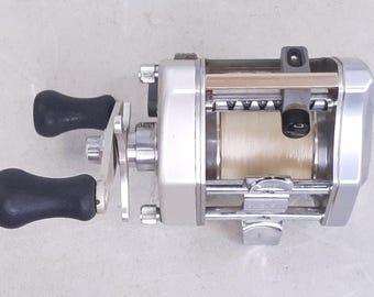 Vintage 1984 Zebco Brunswick Quantum 1420MG Baitcasting Reel Made