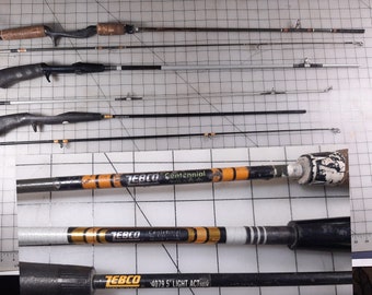 SILVER RIVER high carbon rod 美品 釣竿 Abu Garcia Revo X LTD Spinning Rod and Reel Combo (Silver