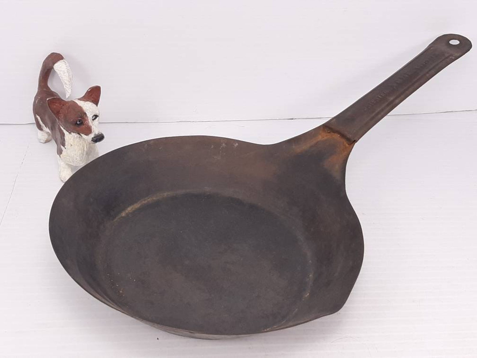 Antique Acme Frying Pan Patented Nov 14 1876 Has Pinholes Etsy