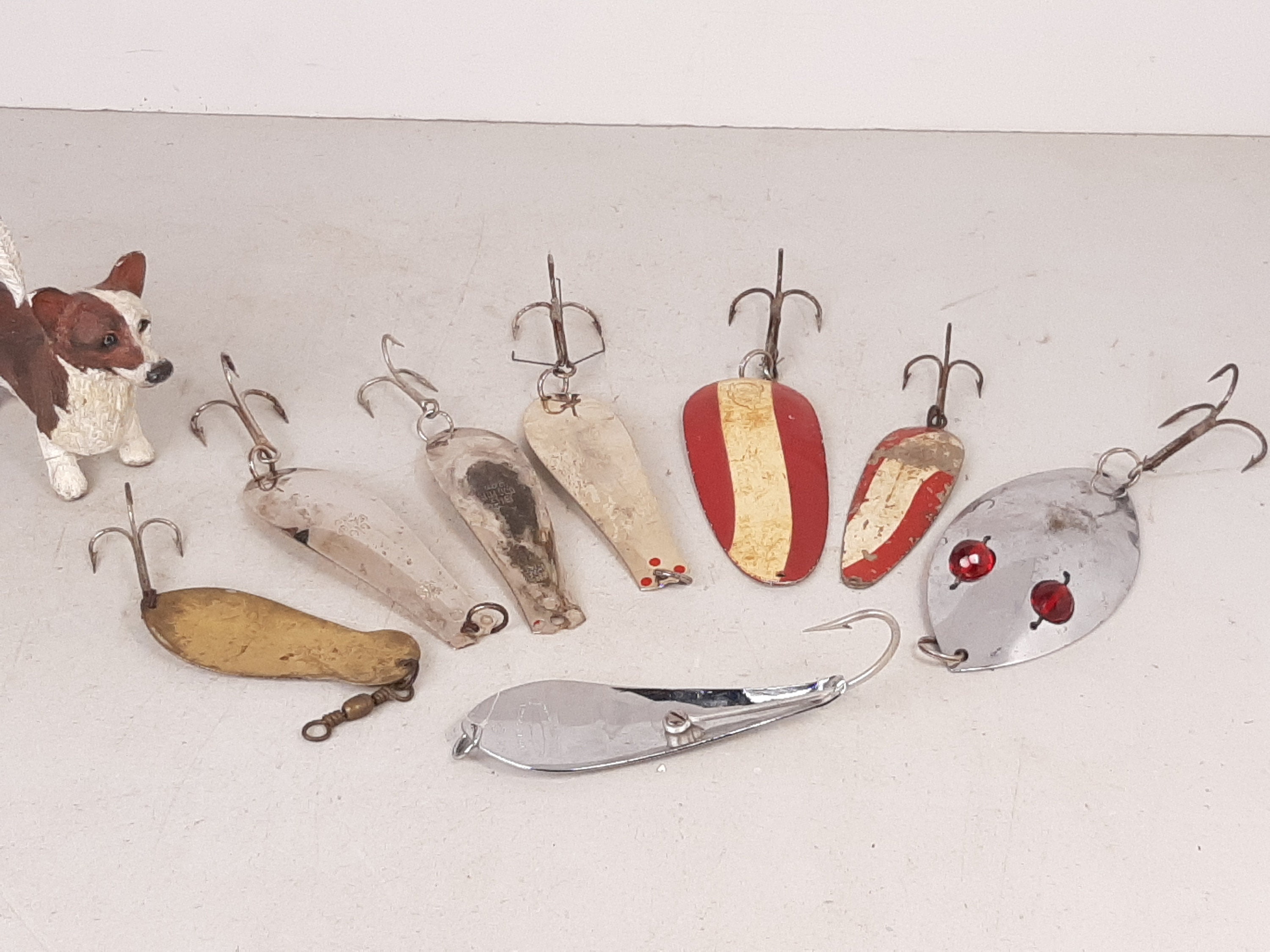 Vintage Eppinger Dardevle Fishing Lure, Vintage Fishing Lures, Wonder Lure,  Osprey and Unmarked, Set of 4 