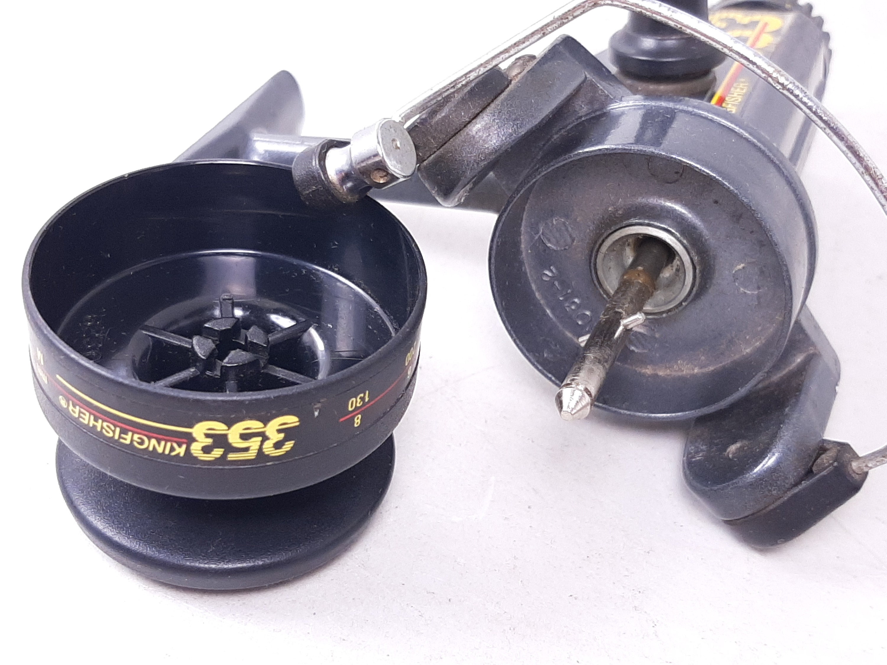 Vintage Abu Garcia Kingfisher 353 Spinning Reel, Very Good Vintage Abu Garcia Kingfisher 353 Spinning Reel, Very Good