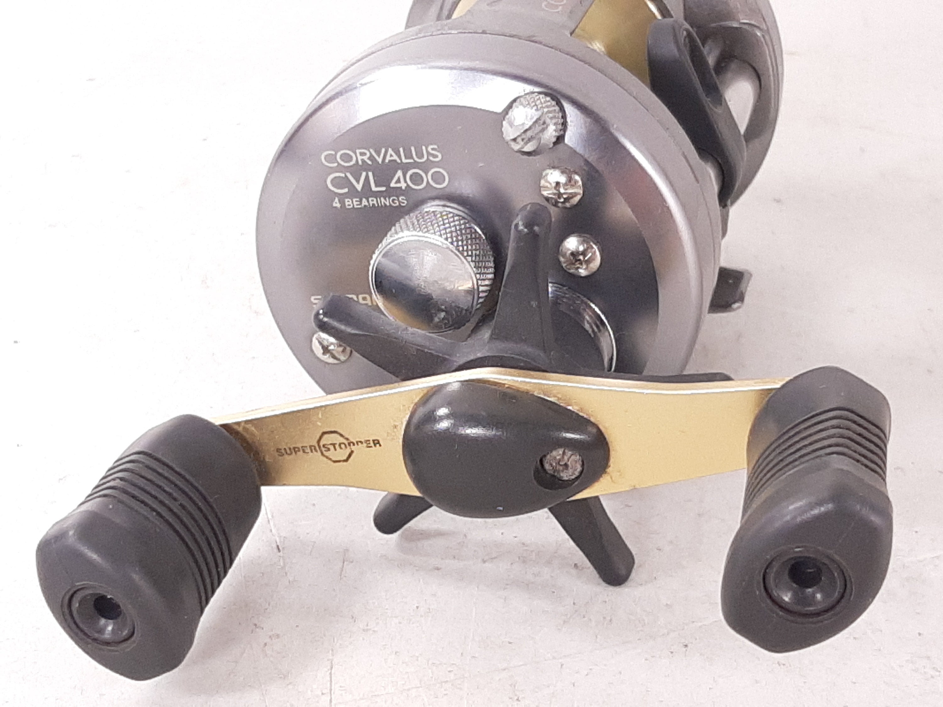 Shimano Corvalus CVL400 4 Bearing Levelwind Baitcasting Reel