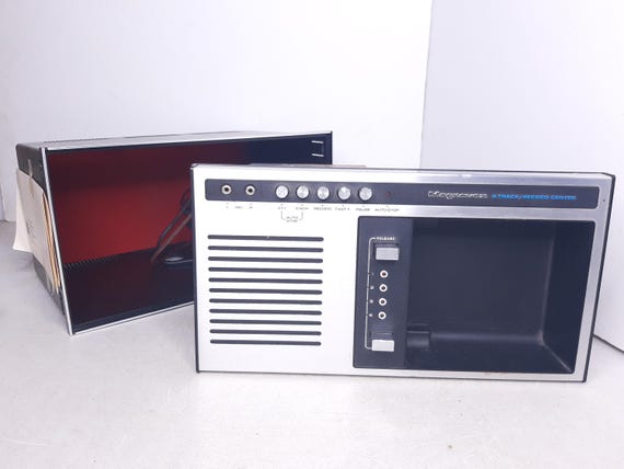 Vintage Magnavox MG 3550 BK01 8-track Player/record Center