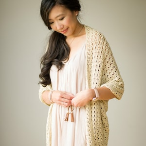 Calla Lily Cardigan Crochet Pattern