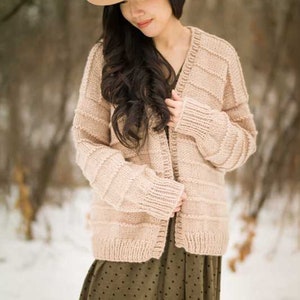 Ridgeline Cardigan Knit Pattern image 1