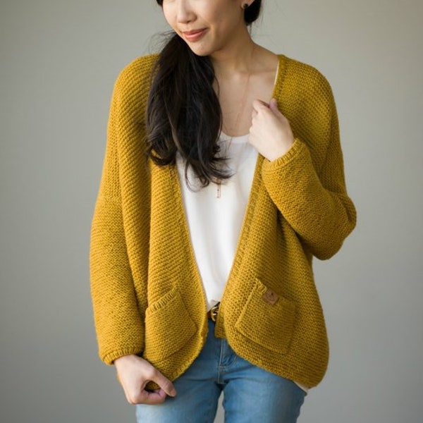 The Midtown Cardigan Knit Pattern