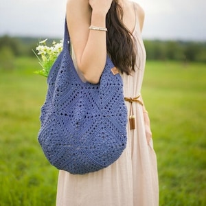 Wildrose Market Bag Crochet Pattern