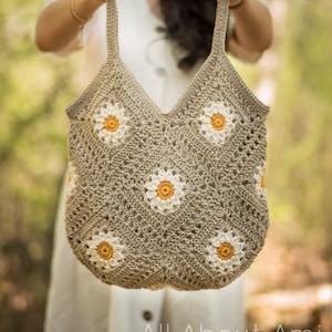 Breezy Days Daisy Bag Crochet Pattern