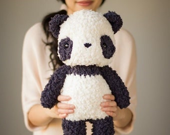 Fleece Panda Crochet Pattern