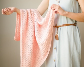 Dainty Shells Baby Blanket Crochet Pattern