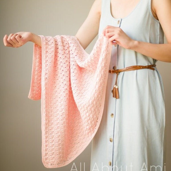 Dainty Shells Baby Blanket Crochet Pattern